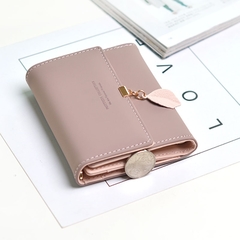 Carteira Feminina Pequena e Estilosa Leaf - Carteira Feminina Com Folha Dourada - comprar online