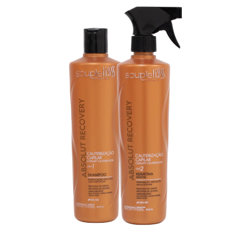 Kit Absolut Recovery Soupleliss Professional (Shampoo + Keratina) - comprar online