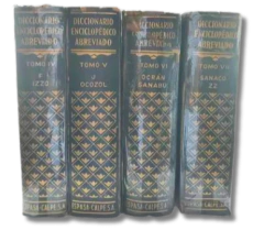 Pack x7 Tomos: Diccionario Enciclopédico Abreviado / Espasa Calpe (usado)