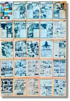 Pack X41 Fascículos Extraídos Revista Fantasía / Cabo Savino (usado)