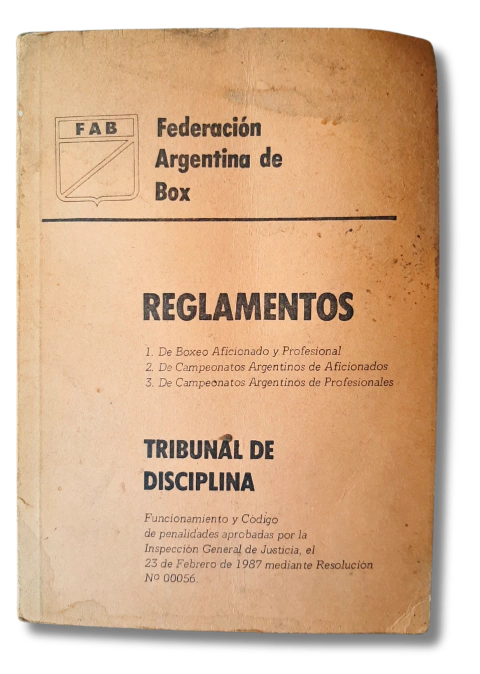 Reglamentos federación Argentina de Box (usado)