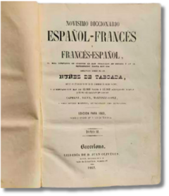 Novisimo Diccionario Español - Frances Y Frances - Español / Nuñez de Taboada (usado)