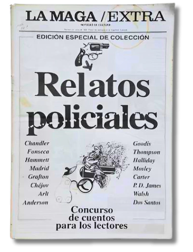 Revista La Maga Extra Nº21 - Relatos Policiales / Codex S.A. (usado)