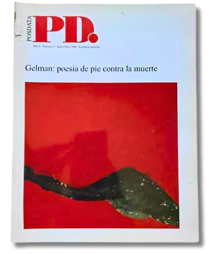 Podasta Año 6 Nº5 2008 Gelman Poesía de Pie contra la Muerte (usado)