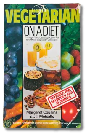 The Vegetarian on a diet / Margaret Cousins y Jill Metcalfe - 1ª Edición Inglés (usado)