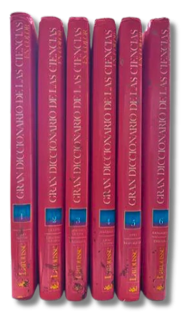 Pack X6 Tomos: Larousse Gran Diccionario De Ciencias (usado)