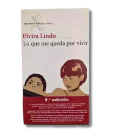 Lo que me queda por vivir / Elvira Lindo autografiado (usado)