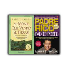 Pack Libros X2 - Monje Que Vendio Su Ferrari Y Padre Rico Kiyosaki