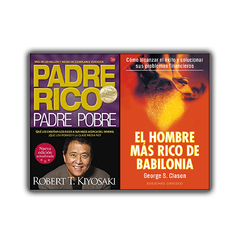 Pack Libros X2 - Padre Rico y El Hombre Más Rico de Babilonia