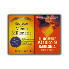 Pack Libros X2 - Secretos Mente Millonaria + Hombre Más Rico de Babilonia