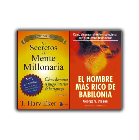 Pack Libros X2 - Los Secretos de la Mente Millonaria + Hombre Más Rico de Babilonia