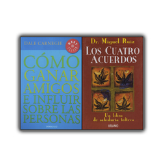 Pack Libros X2 - Cómo Ganar Amigos + Los Cuatro Acuerdos