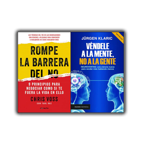 Pack x2 - Rompe la barrera del no + Vendele a la mente