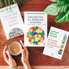 Pack x3 - Encuentra tu persona vitamina + Como hacer que te pasen cosas buenas + Recupera tu mente / Marian Rojas Estapé - comprar online