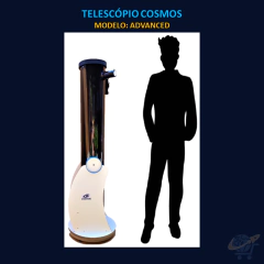 Telescópio COSMOS modelo: ADVANCED - Universo OBA - Produtos de astronomia e astronáutica