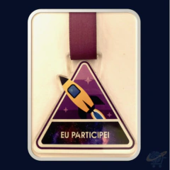 Imagem do Medalha de Participação - Tema Astronáutica