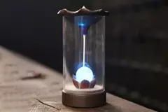Lluvia de Humo s/Esfera luminosa 16 cm