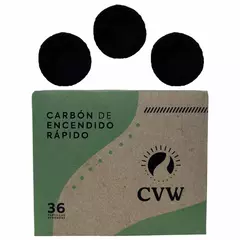 Carbón Encendido Rápido x 36