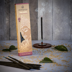 Sahumerios Tibetanos Black Aromanza x 8 Unid. - tienda online