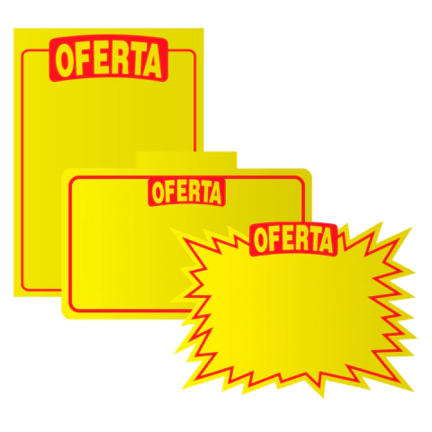 Cartaz de Oferta - 100 unidades - comprar online