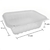Pote retangular 750ml Prafesta - 24un