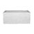 Porta Guardanapo TV Deitado Branco inox - 1un - loja online