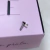 Piercing de Prata Palito 3 Zircônias Labret na internet