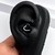 Piercing Coração Daith 8 mm (Orelha Direita) - comprar online