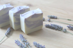 JABON ARTESANAL DE LAVANDA Y KARITÉ - comprar online