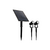 KIT LED SOLAR 1 PANEL + 2 ESTACAS 2W IP65 3000K - CORESA GROUP SRL