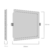 PLAFON LED EMBUTIR 24 W CUADRADO - MACROLED - comprar online