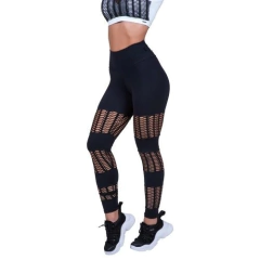 Legging Feminina Suplex Alta Compressão Detalhe Tela Cós Alto Orbis