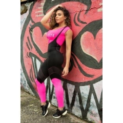 JARDINEIRA TOPLESS ENERGY ROSA NEON DYNAMITE - loja online