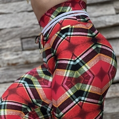 LEGGING EMPINA BUMBUM TARTAN EXCLUSIVA - comprar online