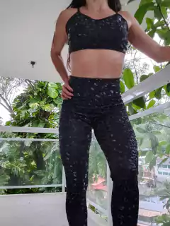 CONJUNTO CORINO ONÇA HOLOGRÁFICA PRETO EXCLUSIVO