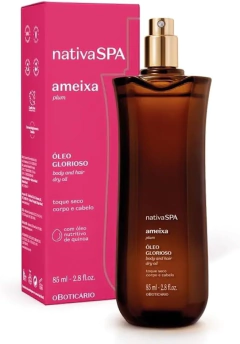 Óleo Multifuncional Glorioso Nativa SPA Ameixa 85ml