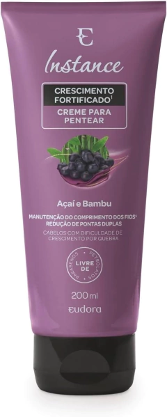 EUDORA INSTANCE AÇAÍ E BAMBU CREME PARA PENTEAR 200ML