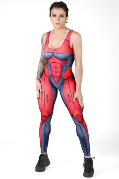 Macacão Fitness Dynamite Scarlet Blaze - loja online