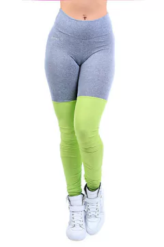 Legging Yoga Mescla Lime Dynamite