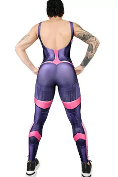 Macacão Fitness Dynamite Robo Rose - buy online