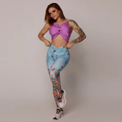 Legging Romana Comum Aflore-se Exclusiva - MB Musa Fitness