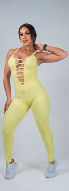 MACACÃO MB EMANA TRABALHADO AMARELO on internet