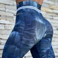 LEGGING COMUM BASIC JEANS EXCLUSIVA - comprar online