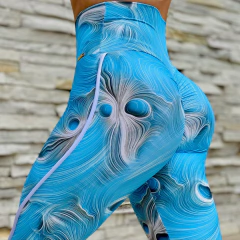 LEGGING RECORTE BLUE RANDOM EXLCUSIVA - buy online