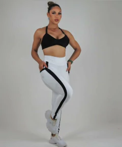 CONJUNTO BRANCO MB LEGGING COM BOLSO LATERAL ALTA COMPRESSÃO EXCLUSIVO on internet