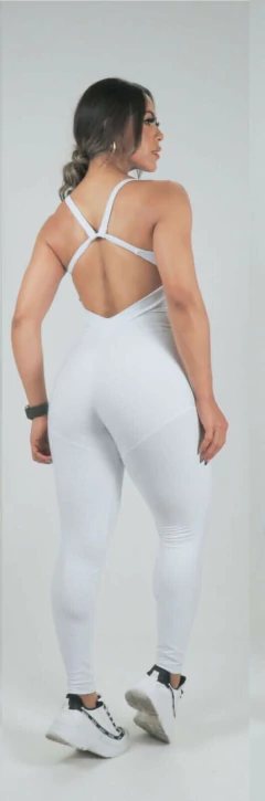 MACACÃO MB EMANA TRABALHADO BRANCO - buy online