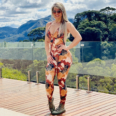 MACACÃO NOCAUTE EMPINA BUMBUM CAMUFLADO MILITAR EXCLUSIVA