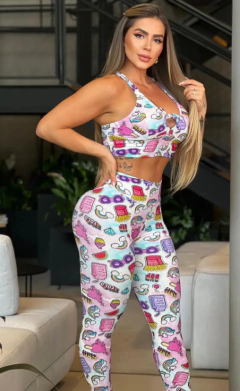 CONJUNTO ELEGANCE CANDY EM V EXCLUSIVO