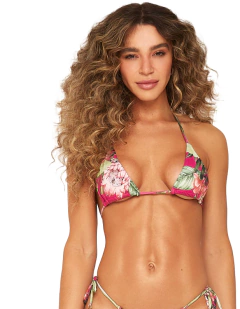 BIQUINI GLAM COM TANGA CORTININHA E TOP CORTININHA - buy online