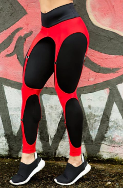 Image of LEGGING SUSPENSÓRIO ZENITH VERMELHA